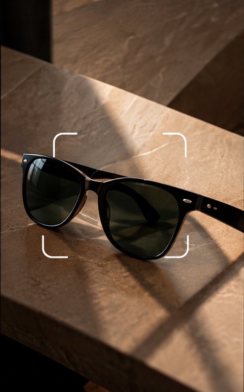 Black sunglasses
